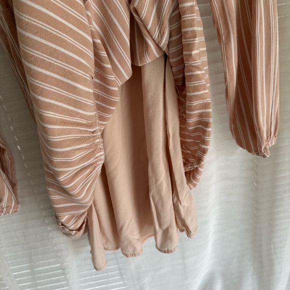 Gentle fawn fully lined Striped Long Sleeve Dress size small - Picture 5 of 7